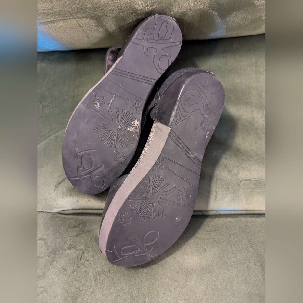 OTBT Leather Mary Jane Wedges Size 8.5 - Picture 5 of 6